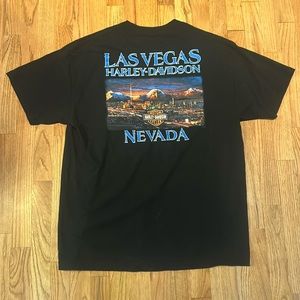 Harley Davidson large black t-shirt. Great condition. Super swag